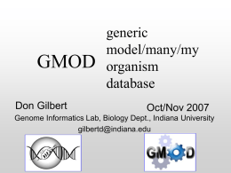 gmod-update-07nov - IUBio Archive for Biology