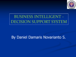 Group Decision Support System (GDSS)