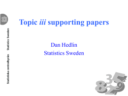 Topic iii supporting papers