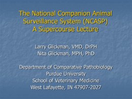 The National Companion Animal Surveillance System (NCASP)