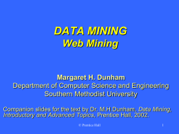 Web Mining - Lyle School of Engineering