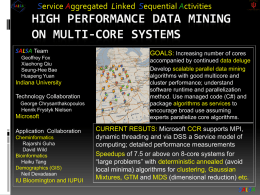 High Performance Data mining on Multicore Systems