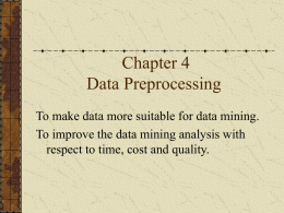 Ch4-DataPreprosessing