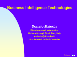 business intelligence technologies