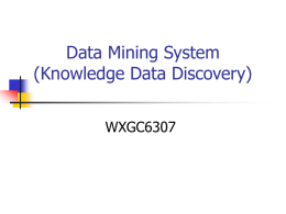 Lecture: Data Mining