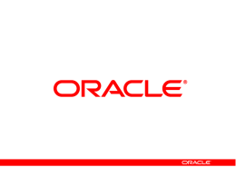 Oracle - Sensor-Based Services