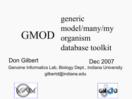 gmod-arthrobase-07dec - IUBio Archive for Biology
