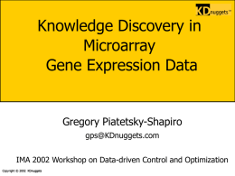 Microarrays