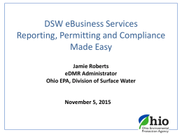 Ohio EPA 2005 Compliance Assistance Conference