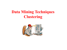 Data Mining: Concepts & Techniques