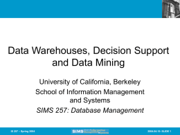 Slides from Lecture 23 - Courses - University of California, Berkeley
