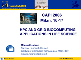 BIOINFOGRID: Bioinformatics Grid Application for life science