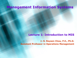 Introduction to Database Management Systems - Jui