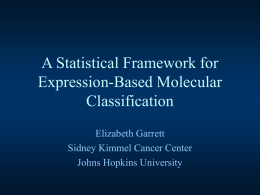 A Statistical Framework for Expression