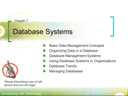 Databases - TechMinded
