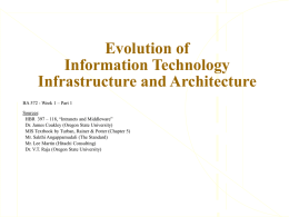 IT Infrastructure - Oregon State University