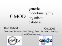 gmod-intro-07oct - IUBio Archive for Biology