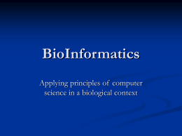 BioInformatics