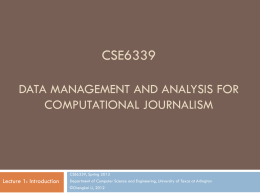 CSE5334 Data Mining