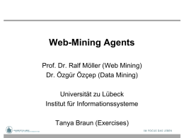 Data Mining - IFIS Uni Lübeck