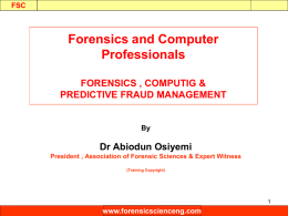 Computer Forensics