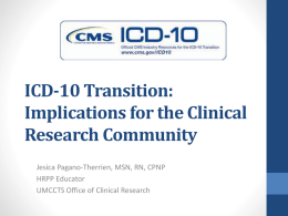 ICD10 Presentation