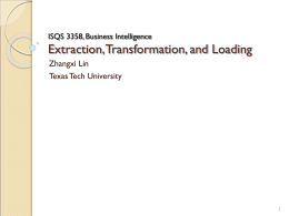 Slides - Zhangxi Lin - Texas Tech University