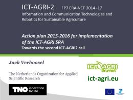 Challenge - ICT-AGRI