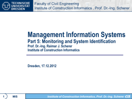 Institute of Construction Informatics, Prof. Dr.-Ing