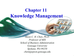 Chapter 3 Effects of IT on Strategy and Competition