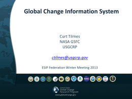 Global Change Information System
