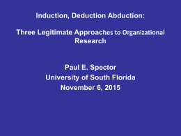 to Dr. Paul Spector`s PowerPoint slides.