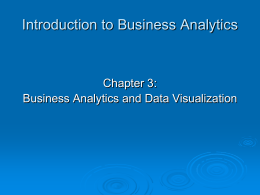 The Business Analytics (BA)