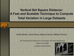 Vertical Set Square Distance (VSSD)