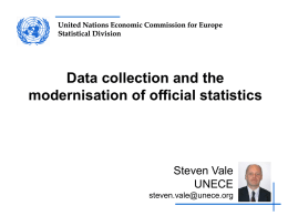 Introducing UNECE Statistics