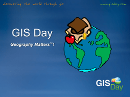 Eustis High School - GIS Day 2013 Presentationx