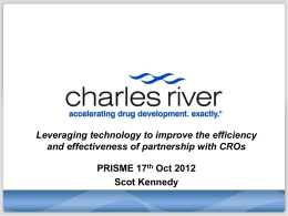 Leveraging technology to improve the efficiency and effectiveness