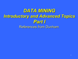 Data Mining - anuradhasrinivas