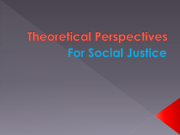 Theoretical Perspectives File