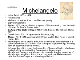 PowerPoint Presentation - Michelangelo
