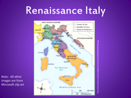 Renaissance Italy