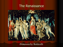 The Renaissance, Reformation, and Exploration