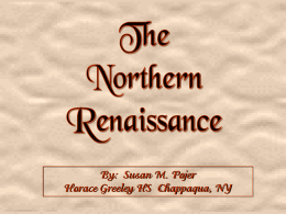 Northern Renaissance 1