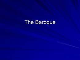 The Spirit of Baroque