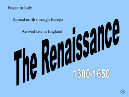 17. Renaissance art Culture