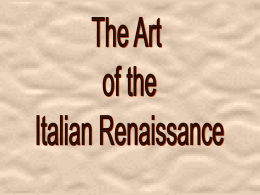 Renaissance Art PowerPoint