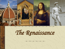 The Art and Architecture of the Renaissance