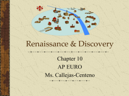 Renaissance & Discovery