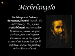 Michelangelo - CIL-Virgen-de-la-Caridad