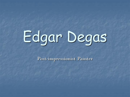 Edgar Degas - Faculty.frostburg
